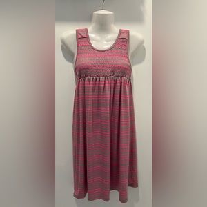 Feathers Midi Women’s Stripe Dress